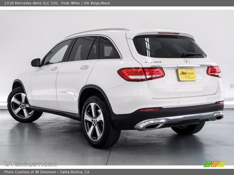 Polar White / Silk Beige/Black 2018 Mercedes-Benz GLC 300
