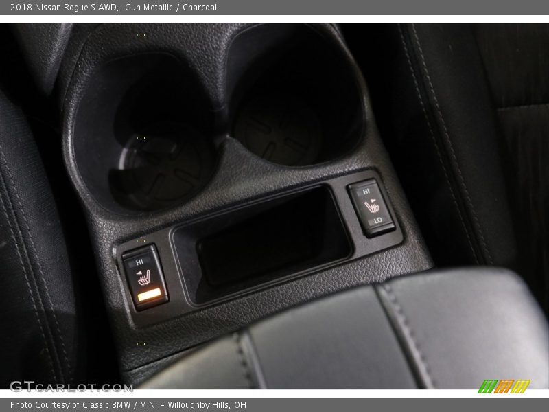 Gun Metallic / Charcoal 2018 Nissan Rogue S AWD