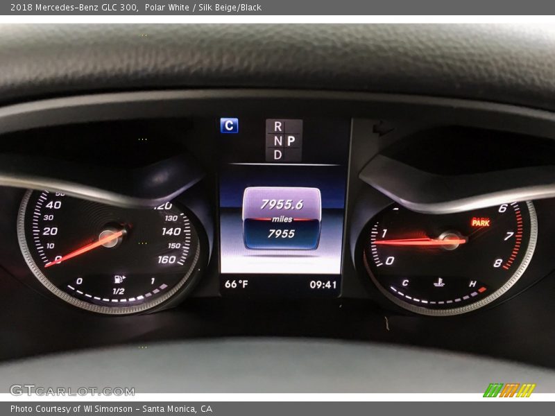 Polar White / Silk Beige/Black 2018 Mercedes-Benz GLC 300