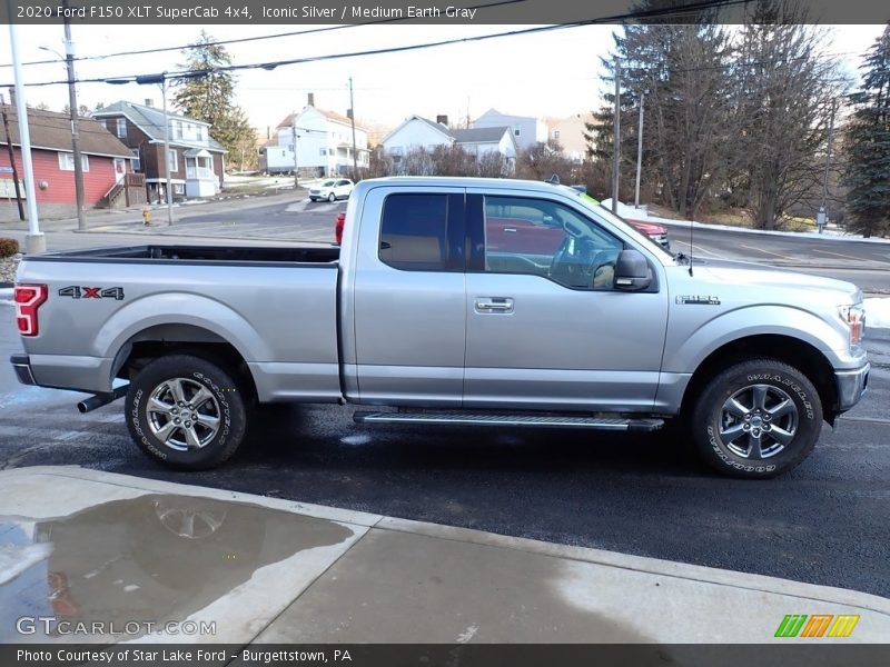  2020 F150 XLT SuperCab 4x4 Iconic Silver