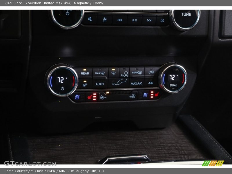 Controls of 2020 Expedition Limited Max 4x4