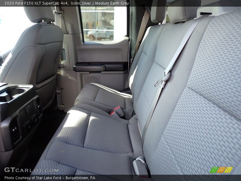 Iconic Silver / Medium Earth Gray 2020 Ford F150 XLT SuperCab 4x4