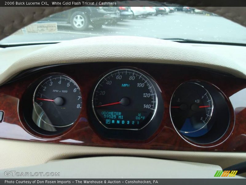 White Gold Flash Tricoat / Cashmere 2006 Buick Lucerne CXL
