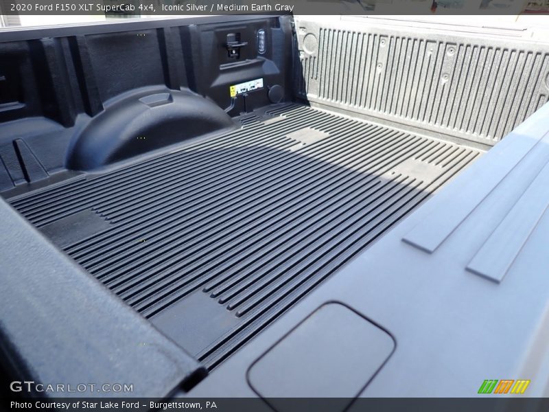 Iconic Silver / Medium Earth Gray 2020 Ford F150 XLT SuperCab 4x4