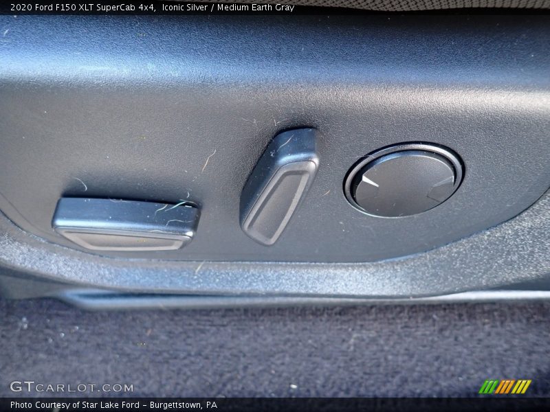 Iconic Silver / Medium Earth Gray 2020 Ford F150 XLT SuperCab 4x4