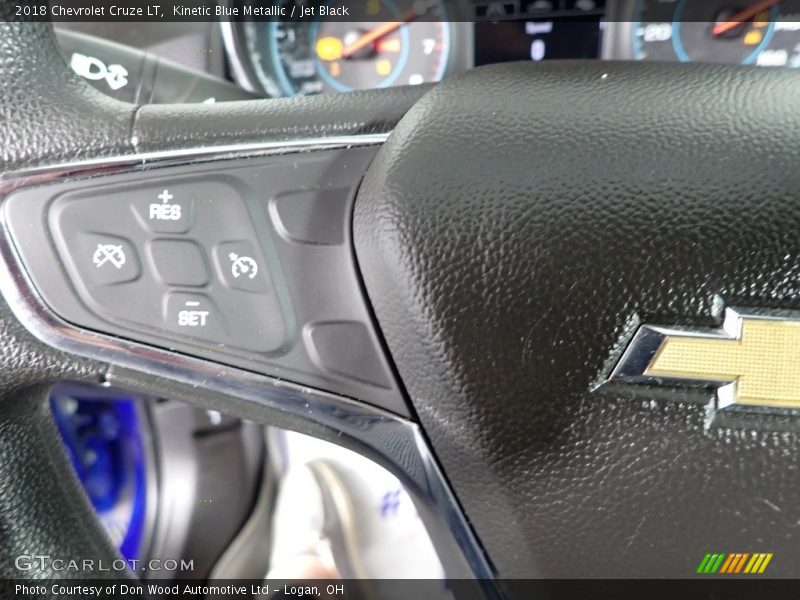 Kinetic Blue Metallic / Jet Black 2018 Chevrolet Cruze LT