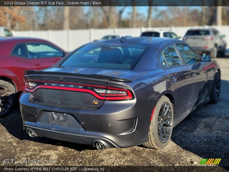 Granite Pearl / Black 2019 Dodge Charger R/T Scat Pack