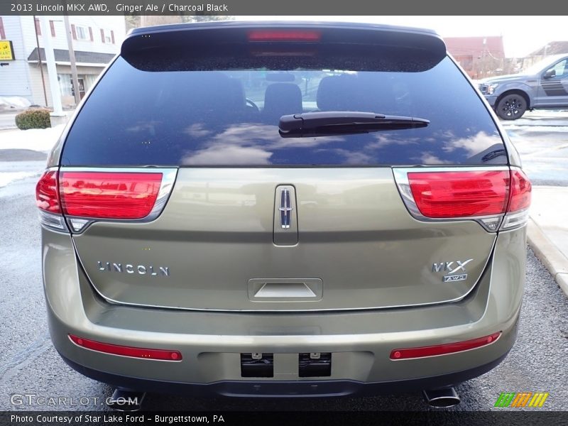 Ginger Ale / Charcoal Black 2013 Lincoln MKX AWD