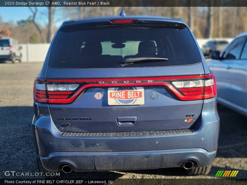 Reactor Blue Pearl / Black 2020 Dodge Durango GT AWD
