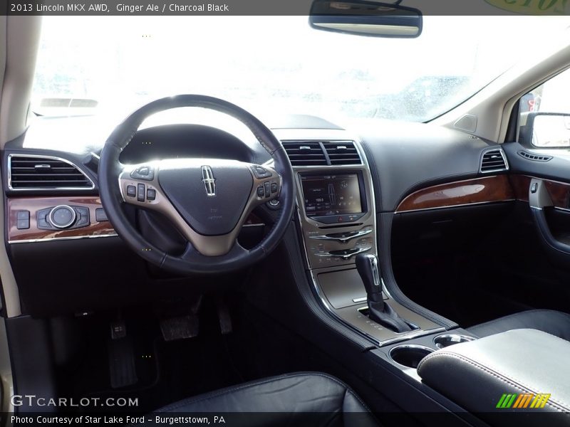 Ginger Ale / Charcoal Black 2013 Lincoln MKX AWD