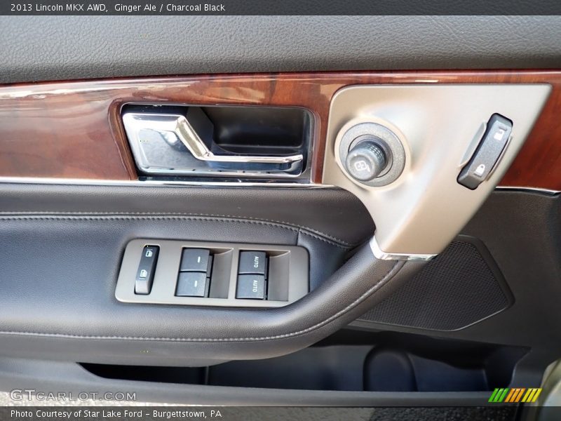 Ginger Ale / Charcoal Black 2013 Lincoln MKX AWD