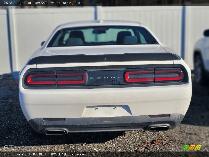 White Knuckle / Black 2018 Dodge Challenger SXT