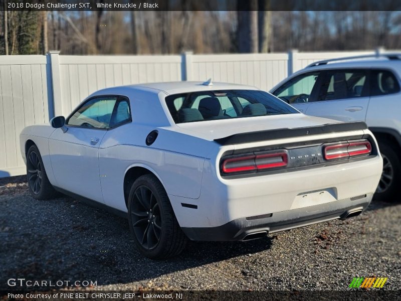 White Knuckle / Black 2018 Dodge Challenger SXT