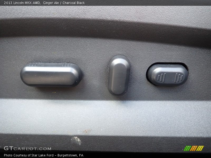 Ginger Ale / Charcoal Black 2013 Lincoln MKX AWD