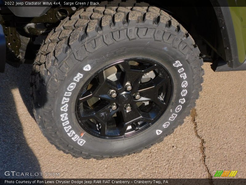 Sarge Green / Black 2022 Jeep Gladiator Willys 4x4
