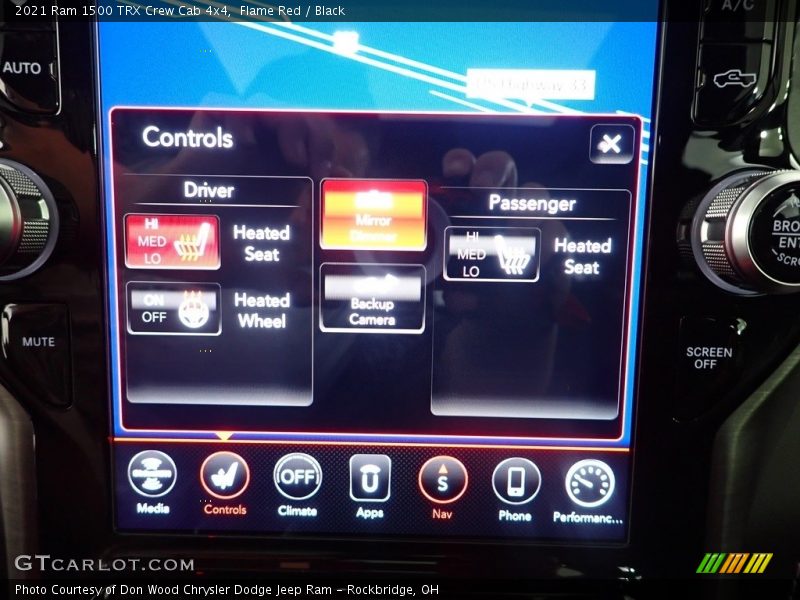 Flame Red / Black 2021 Ram 1500 TRX Crew Cab 4x4