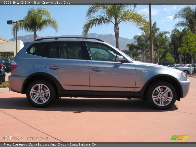 Silver Grey Metallic / Grey 2006 BMW X3 3.0i