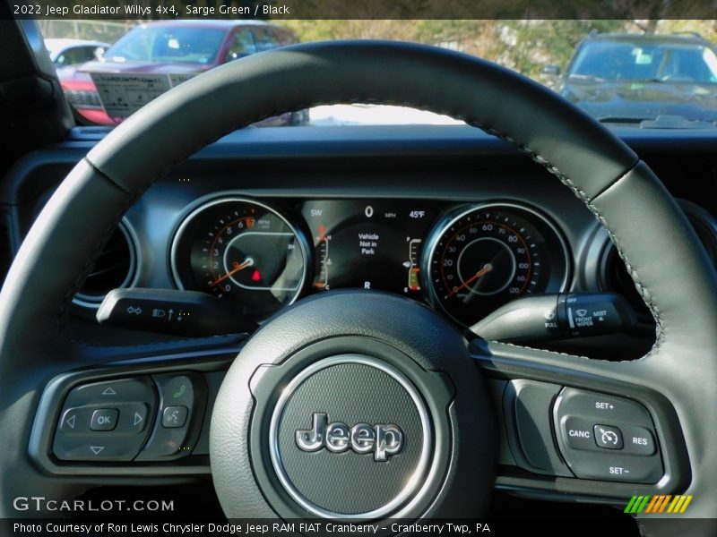 Sarge Green / Black 2022 Jeep Gladiator Willys 4x4