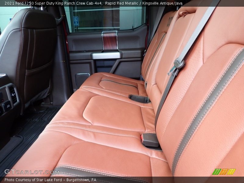 Rapid Red Metallic / Kingsville Antique/Java 2021 Ford F250 Super Duty King Ranch Crew Cab 4x4