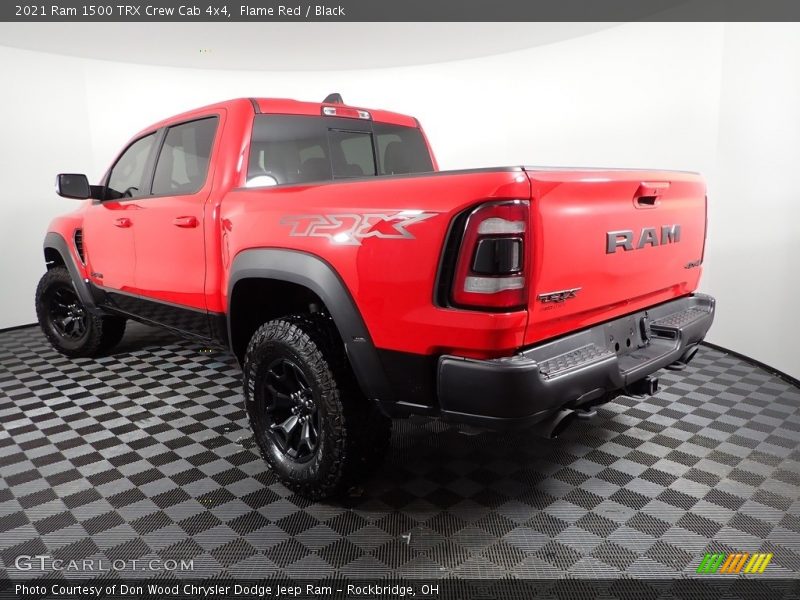 Flame Red / Black 2021 Ram 1500 TRX Crew Cab 4x4