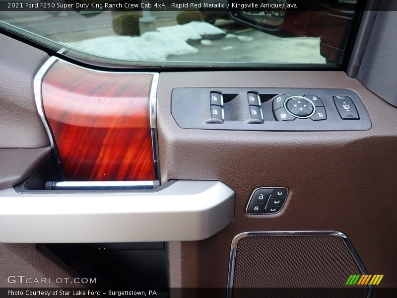 Rapid Red Metallic / Kingsville Antique/Java 2021 Ford F250 Super Duty King Ranch Crew Cab 4x4