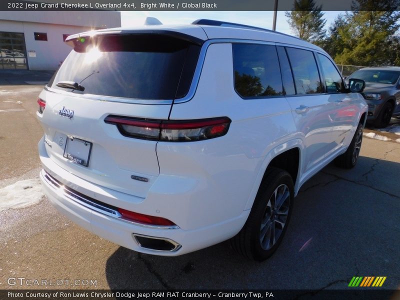 Bright White / Global Black 2022 Jeep Grand Cherokee L Overland 4x4