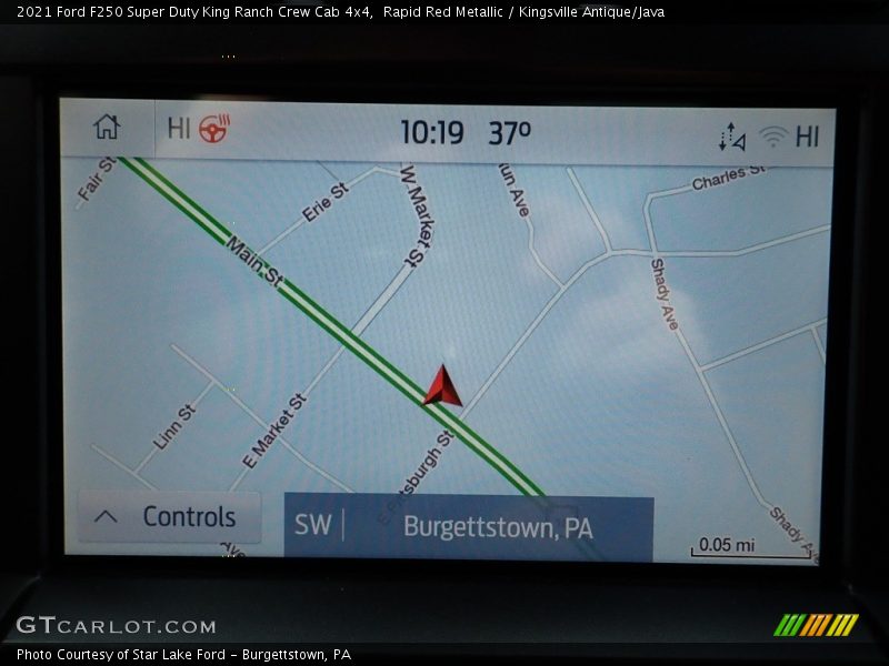 Rapid Red Metallic / Kingsville Antique/Java 2021 Ford F250 Super Duty King Ranch Crew Cab 4x4