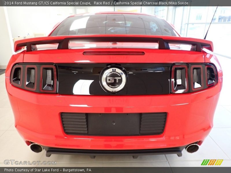 Race Red / California Special Charcoal Black/Miko Suede 2014 Ford Mustang GT/CS California Special Coupe