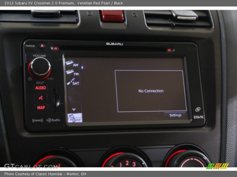 Venetian Red Pearl / Black 2013 Subaru XV Crosstrek 2.0 Premium