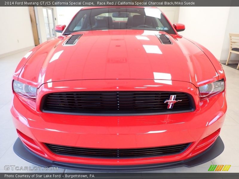 Race Red / California Special Charcoal Black/Miko Suede 2014 Ford Mustang GT/CS California Special Coupe