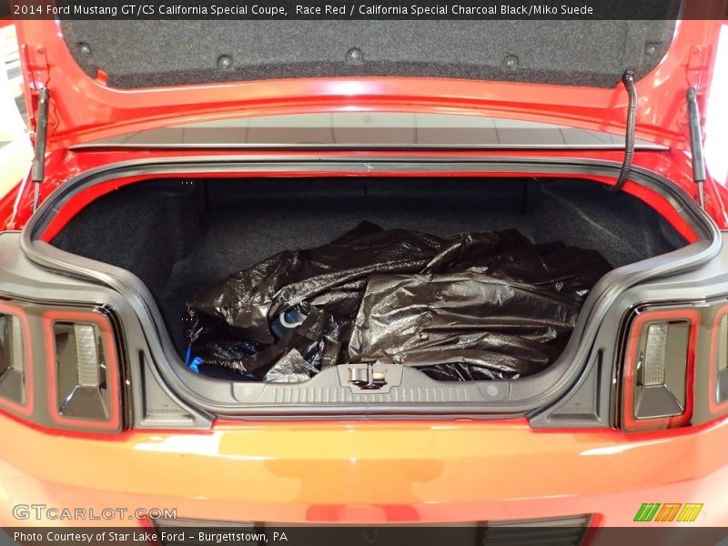 Race Red / California Special Charcoal Black/Miko Suede 2014 Ford Mustang GT/CS California Special Coupe