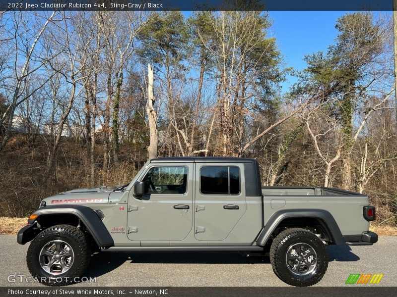 Sting-Gray / Black 2022 Jeep Gladiator Rubicon 4x4