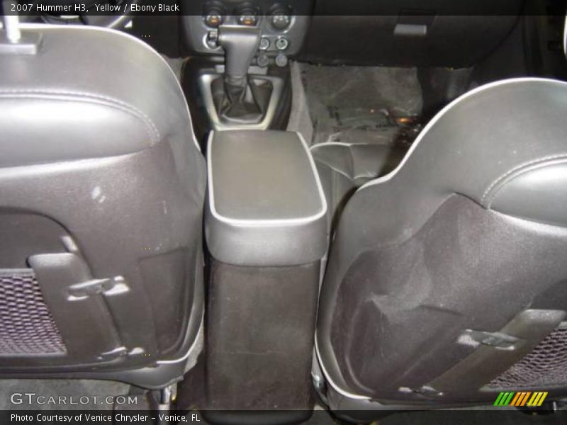 Yellow / Ebony Black 2007 Hummer H3