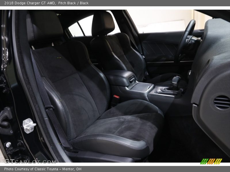 Pitch Black / Black 2018 Dodge Charger GT AWD