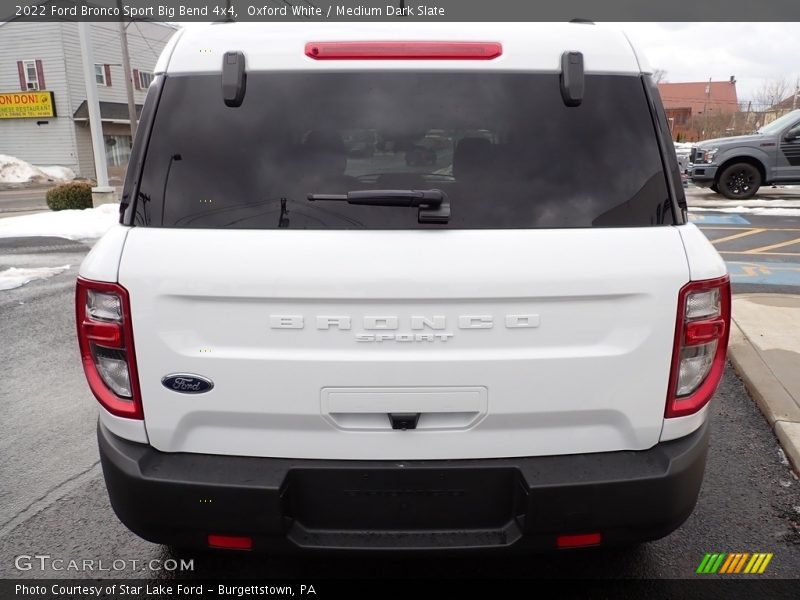 Oxford White / Medium Dark Slate 2022 Ford Bronco Sport Big Bend 4x4