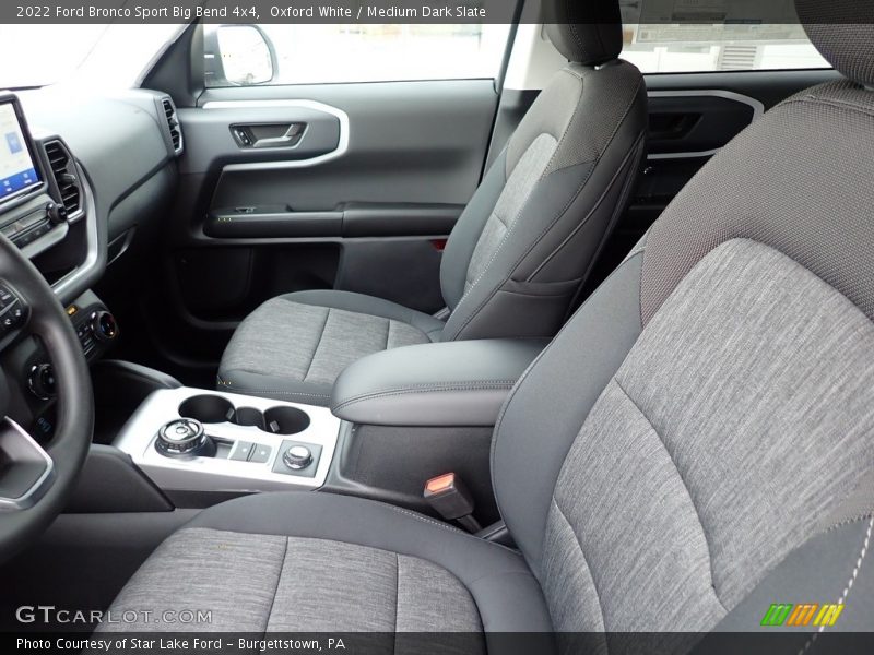 Oxford White / Medium Dark Slate 2022 Ford Bronco Sport Big Bend 4x4