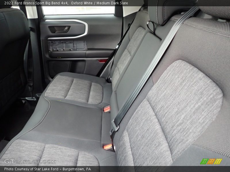 Oxford White / Medium Dark Slate 2022 Ford Bronco Sport Big Bend 4x4