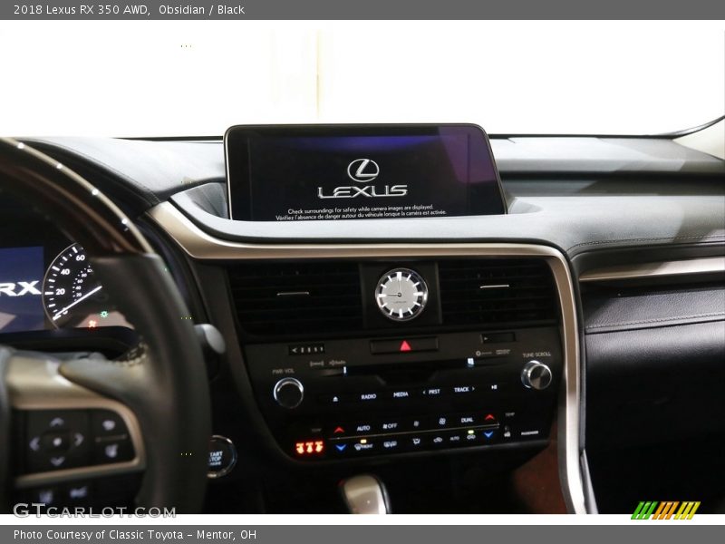Obsidian / Black 2018 Lexus RX 350 AWD