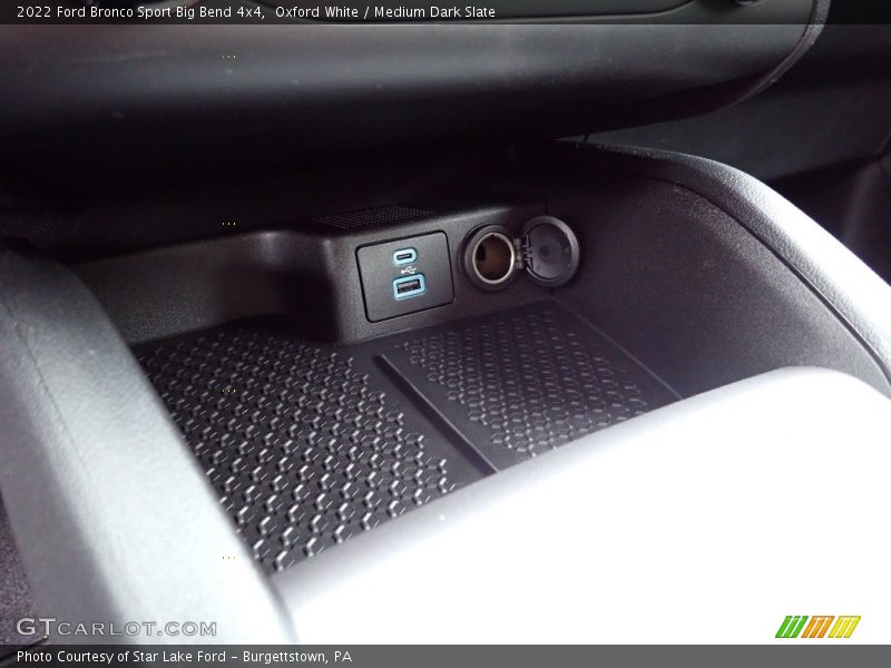 Oxford White / Medium Dark Slate 2022 Ford Bronco Sport Big Bend 4x4