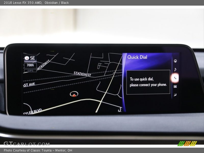 Obsidian / Black 2018 Lexus RX 350 AWD