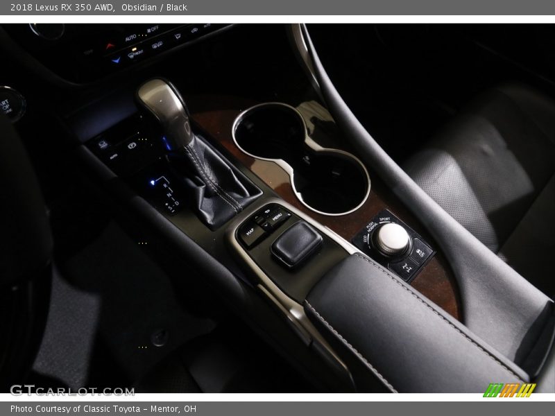 Obsidian / Black 2018 Lexus RX 350 AWD