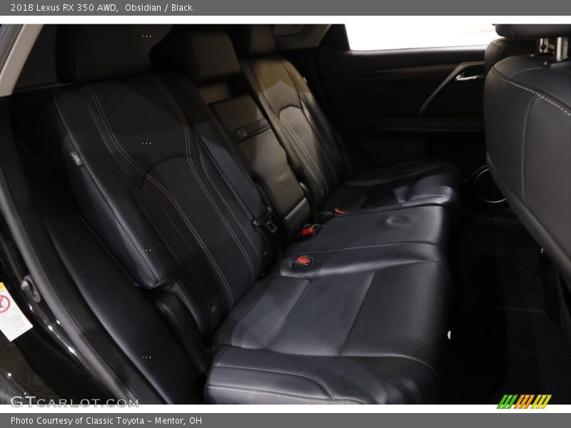 Obsidian / Black 2018 Lexus RX 350 AWD