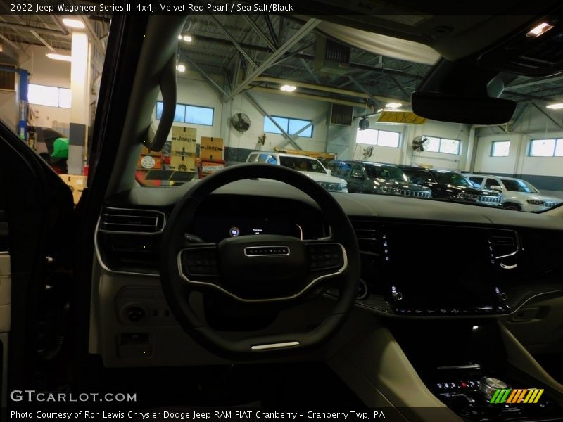 Velvet Red Pearl / Sea Salt/Black 2022 Jeep Wagoneer Series III 4x4