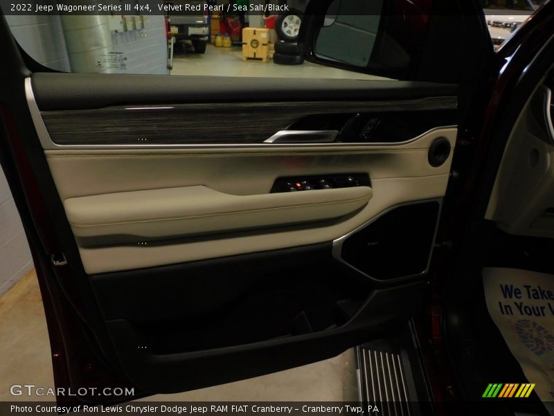 Velvet Red Pearl / Sea Salt/Black 2022 Jeep Wagoneer Series III 4x4