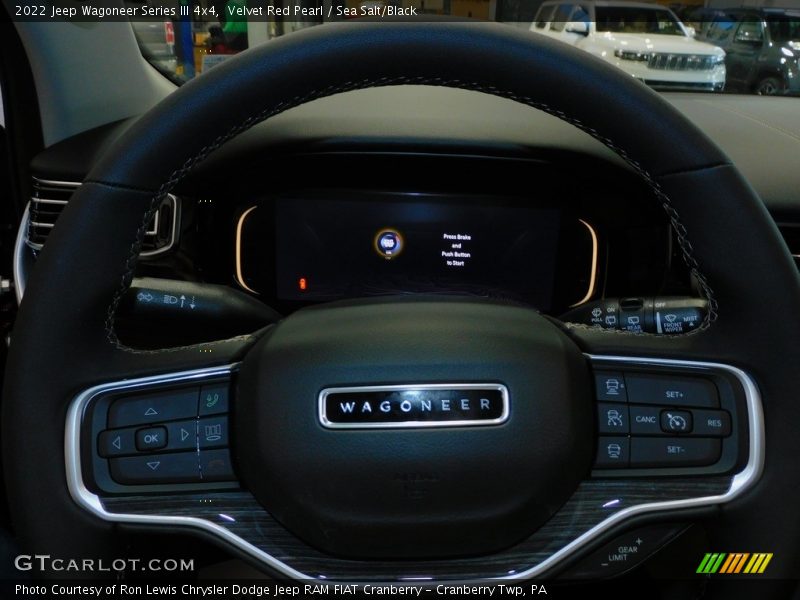 Velvet Red Pearl / Sea Salt/Black 2022 Jeep Wagoneer Series III 4x4