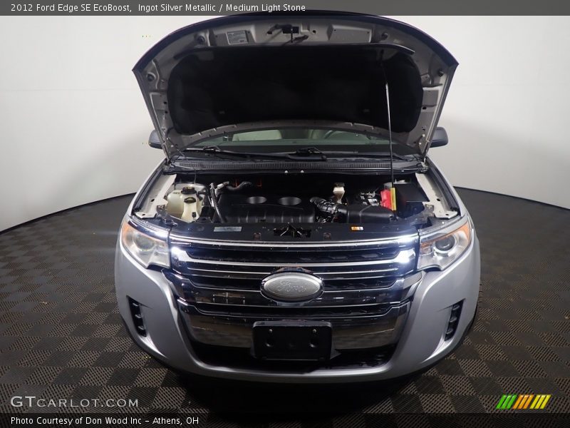 Ingot Silver Metallic / Medium Light Stone 2012 Ford Edge SE EcoBoost