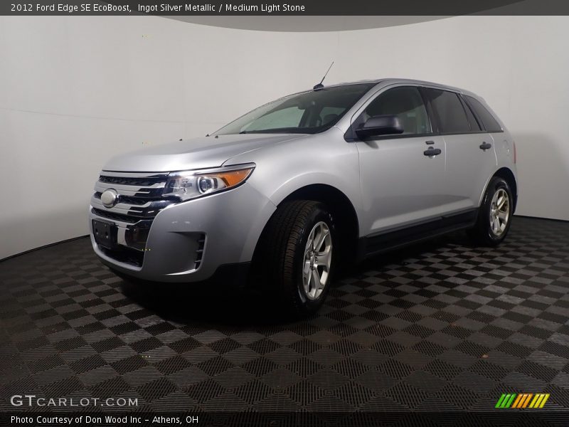 Ingot Silver Metallic / Medium Light Stone 2012 Ford Edge SE EcoBoost