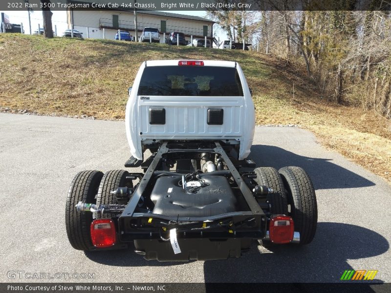 Bright White / Black/Diesel Gray 2022 Ram 3500 Tradesman Crew Cab 4x4 Chassis