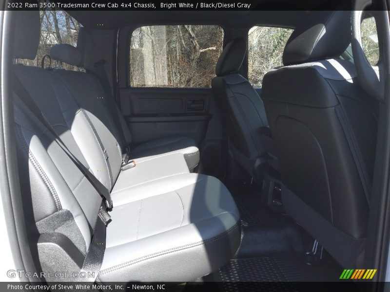 Bright White / Black/Diesel Gray 2022 Ram 3500 Tradesman Crew Cab 4x4 Chassis