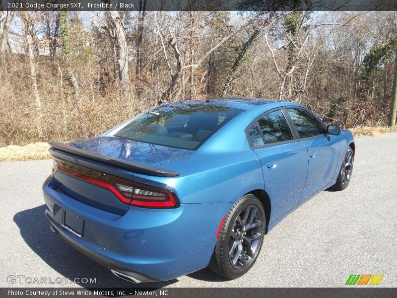 Frostbite / Black 2021 Dodge Charger SXT